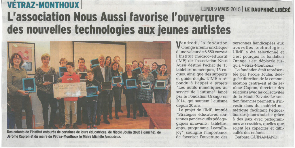 article dauphine